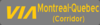 VIA Rail Montreal Quebec icon.png